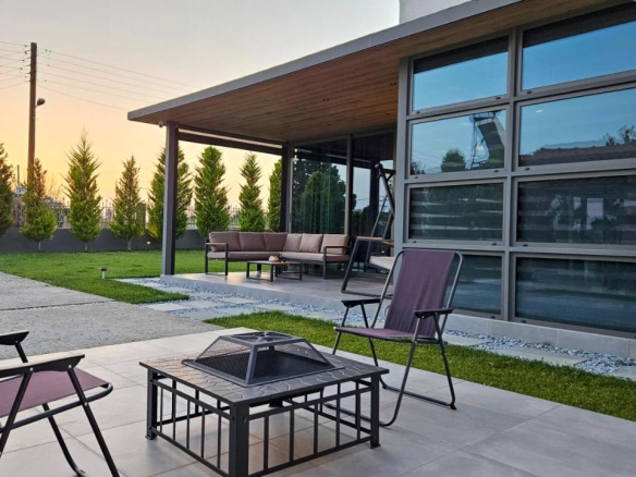 Amazing steel house in Halkidiki