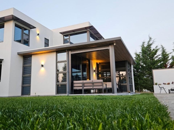 Amazing steel house in Halkidiki