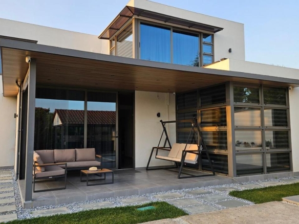 Amazing steel house in Halkidiki